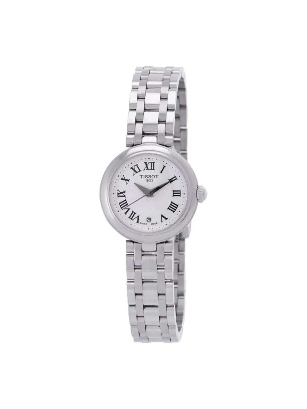 NWT Tissot T-Lady Quartz White Dial Ladies Watch